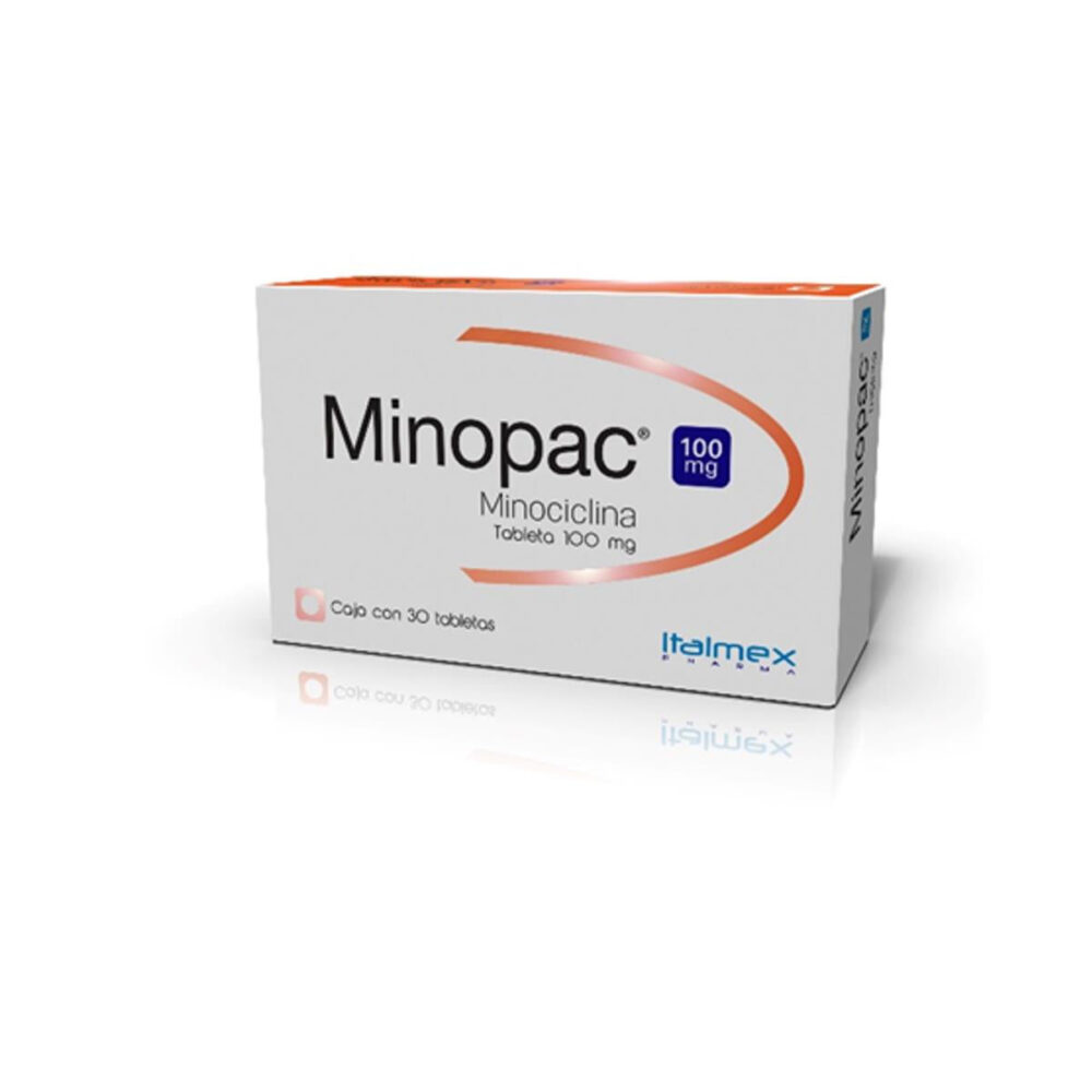 MINOPAC 100MG C/30TABLETAS