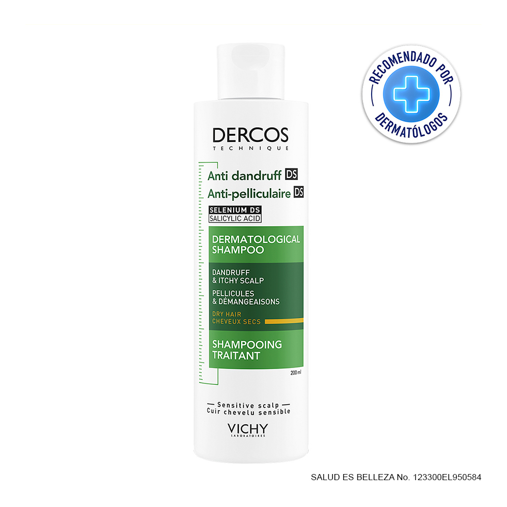 DERCOS CASPA SECA 200ML