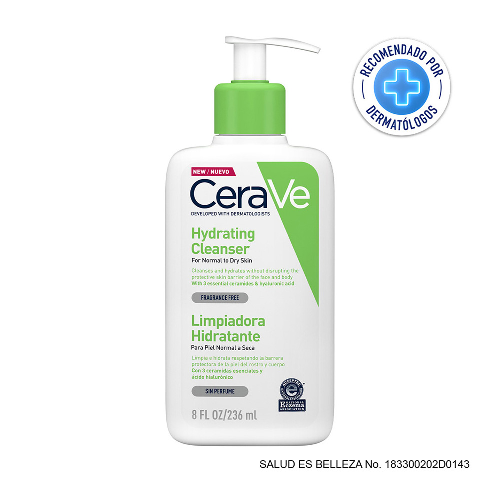 CERAVE LIMPIADORA HIDRATANTE 236ML