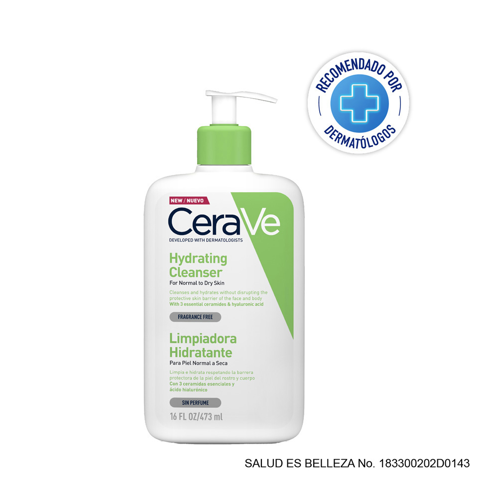 CERAVE LIMPIADORA HIDRATANTE 473ML