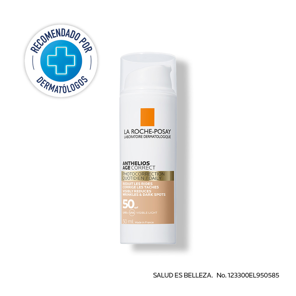 ANTHELIOS AGE CORRECT FPS50 CON COLOR 50ML