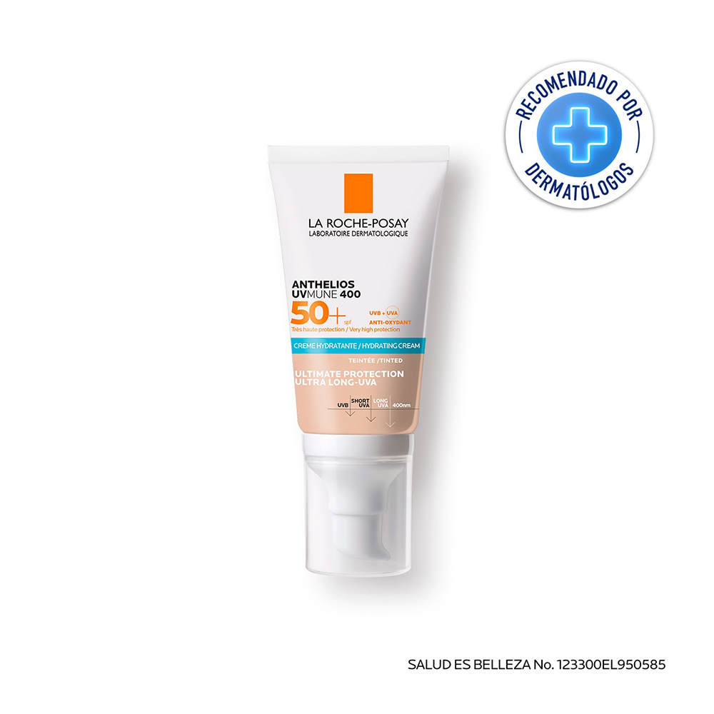 ANTHELIOS UV MUNE 400 FPS50+ CREMA C/COLOR 50ML