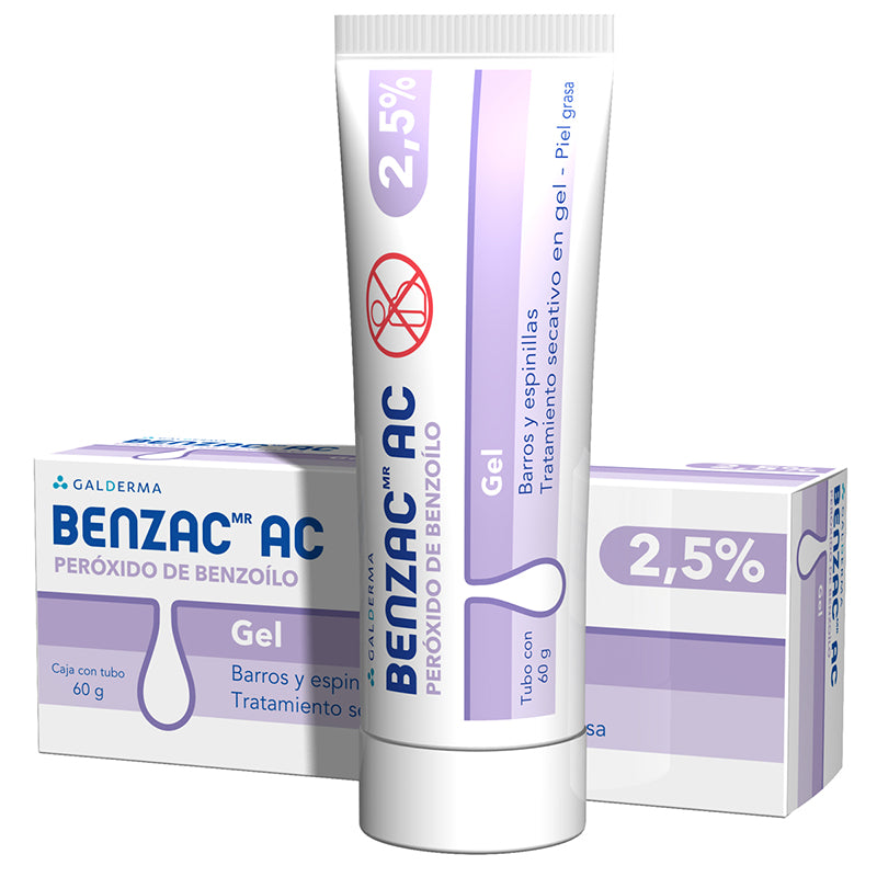 BENZAC AC 2.5% GEL 60GR