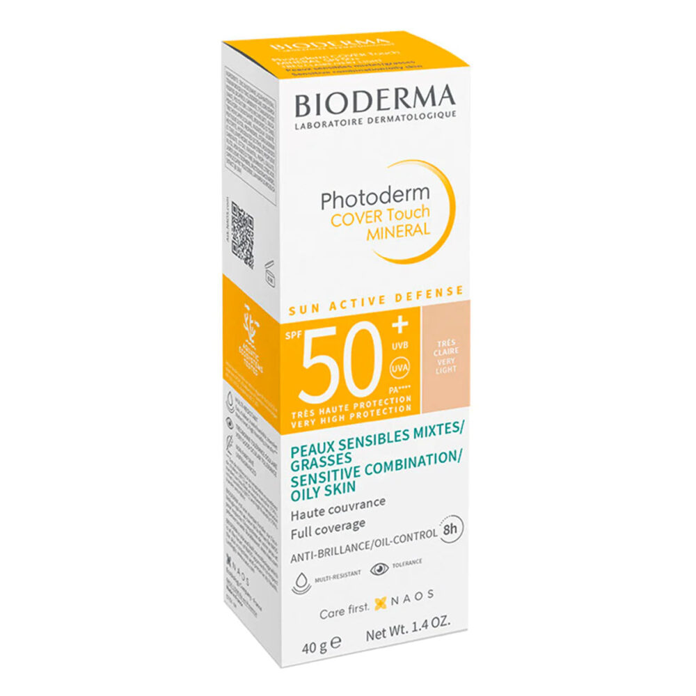 PHOTODERM COVER TOUCH MINERAL FPS50+ MUY CLARO 40G