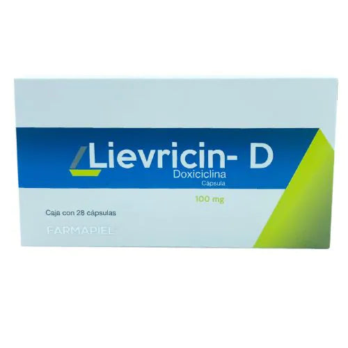 LIEVRICIN-D 100MG C/28 CAPSULAS