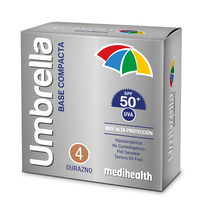 UMBRELLA SPF50+ COMPACTO DURAZNO 11GR