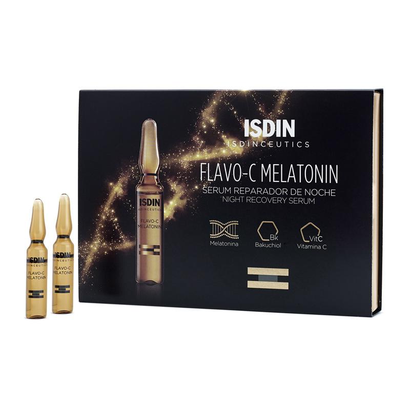 ISDINCEUTICS FLAVO-C NOCHE MELATONINA AMP. 10X2ML