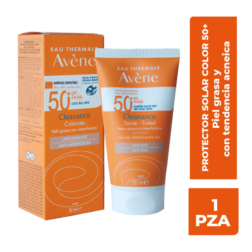 CLEANANCE SOLAR FPS50+ C/COLOR 50ML