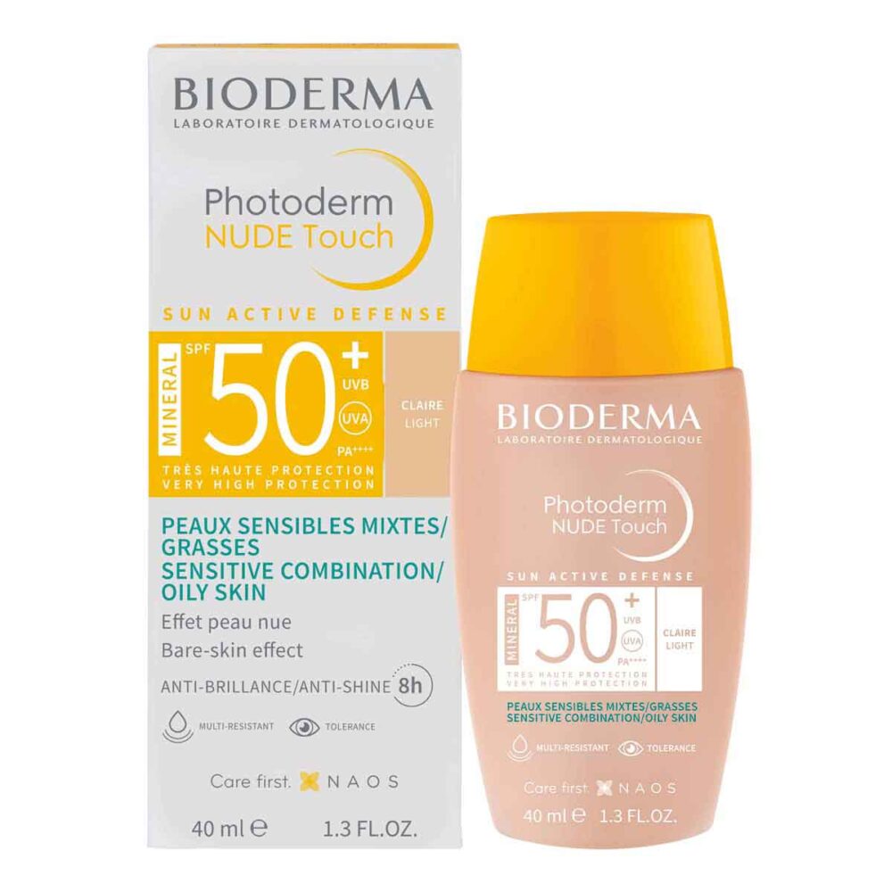 PHOTODERM NUDE TOUCH MINERAL SPF50+ CLARO 40ML
