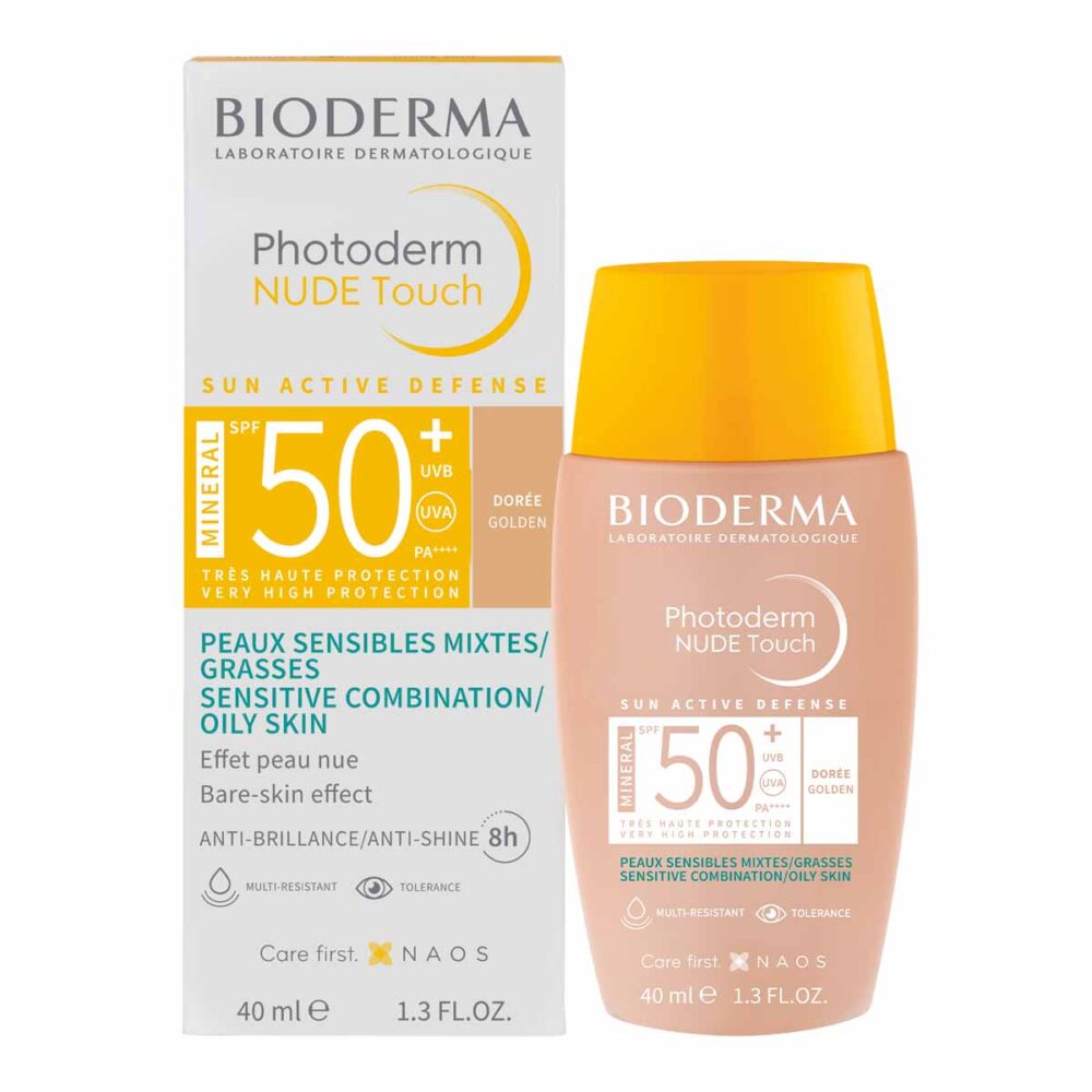 PHOTODERM NUDE TOUCH MINERAL SPF50+ DORADO 40ML