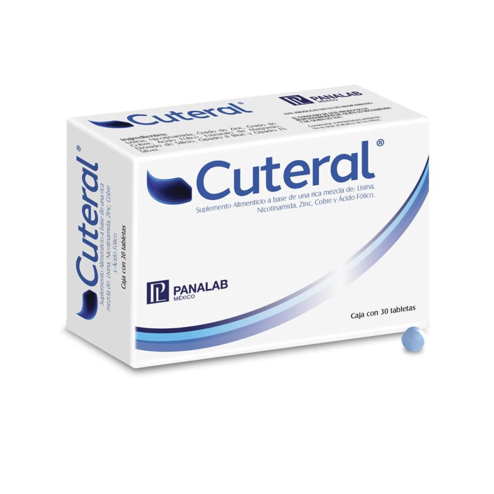 CUTERAL C/30 TABLETAS