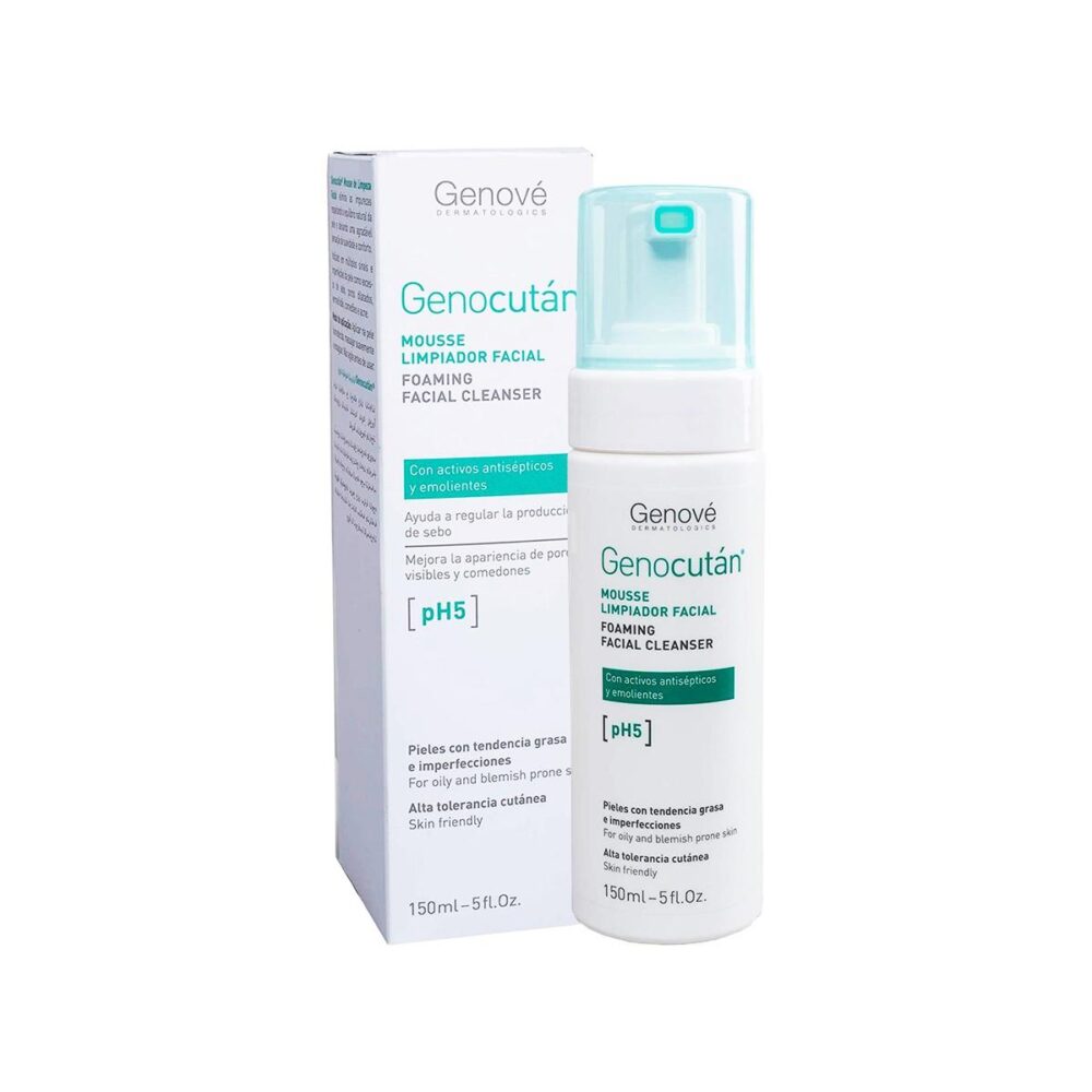 GENOCUTAN MOUSSE LIMPIADOR FACIAL 150ML