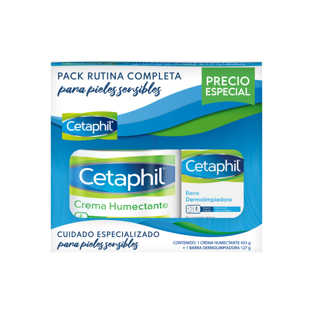PACK CETAPHIL CREMA 453GR + BARRA 127GR