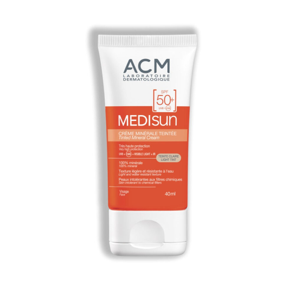 MEDISUN FPS50+ MINERAL CREMA COLOR CLARO 40ML