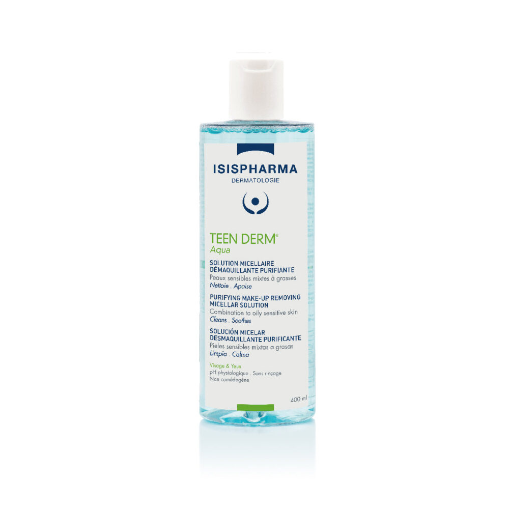 TEEN DERM  AQUA SOLUCIÓN MICELAR 400ML