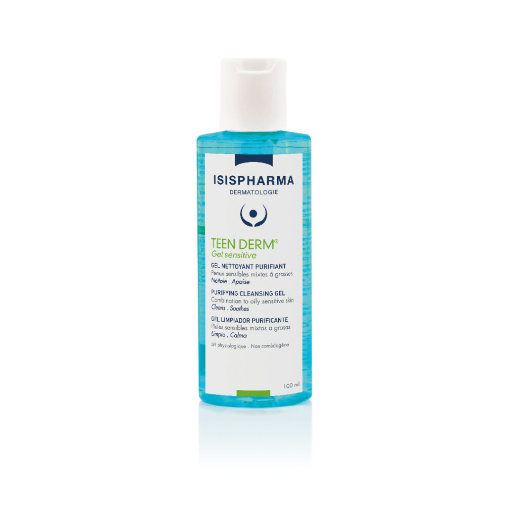TEEN DERM  SENSITIVE GEL LIMPIADOR 100ML