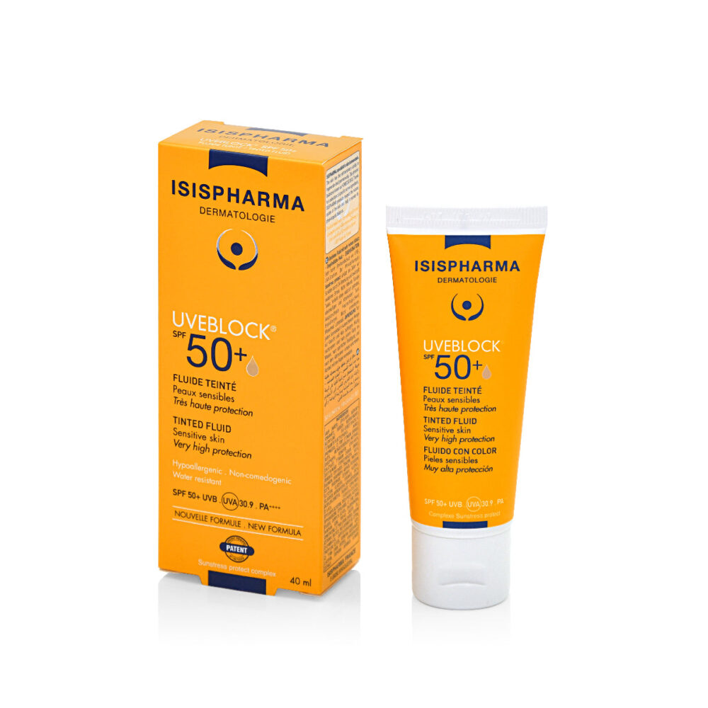 UVEBLOCK FPS 50+ FLUIDO CON COLOR 40ML