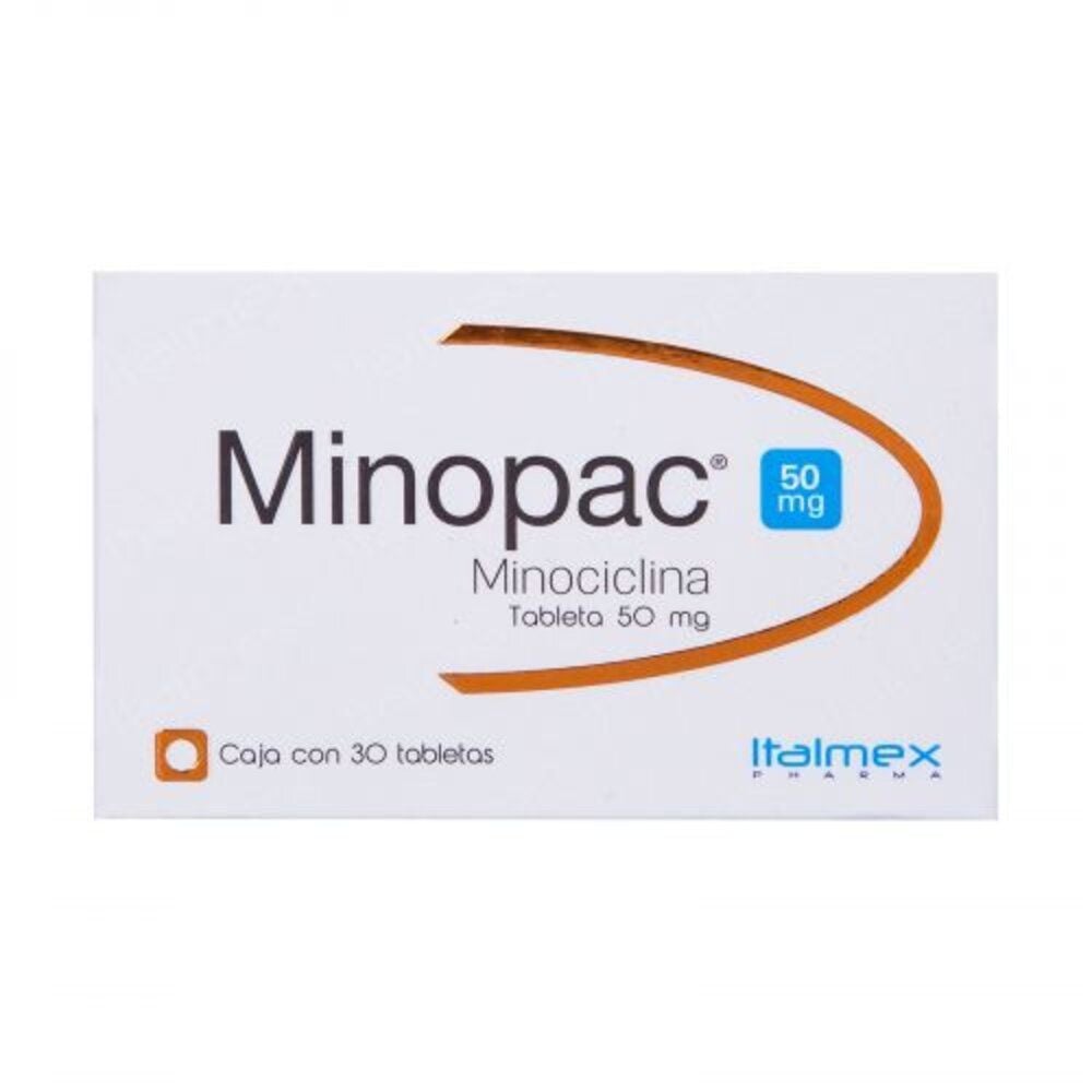 MINOPAC 50MG C/30TABLETAS
