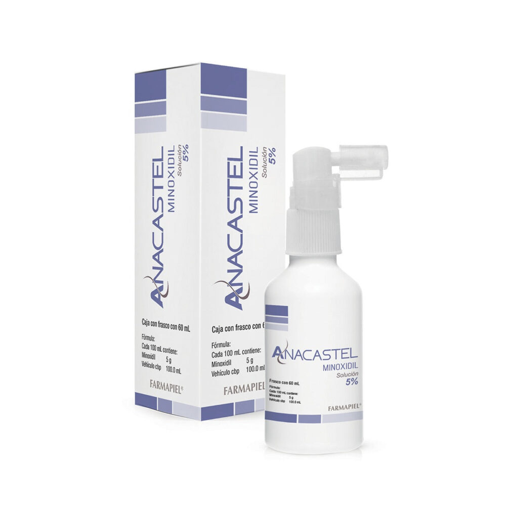 ANACASTEL 5.0% SOLUCION 60ML