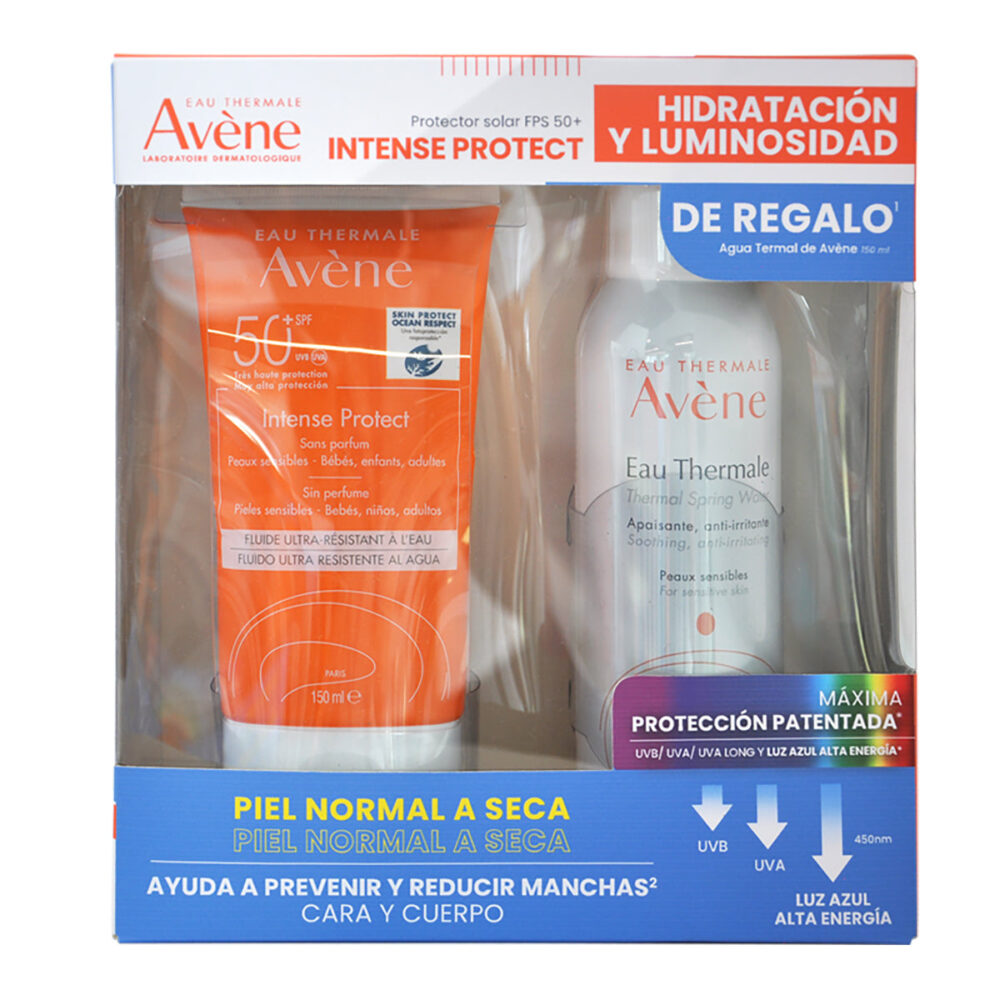A-KIT INTENSE PROTECT 50+ 150ML+AGUA TERMAL SPRAY 150ML