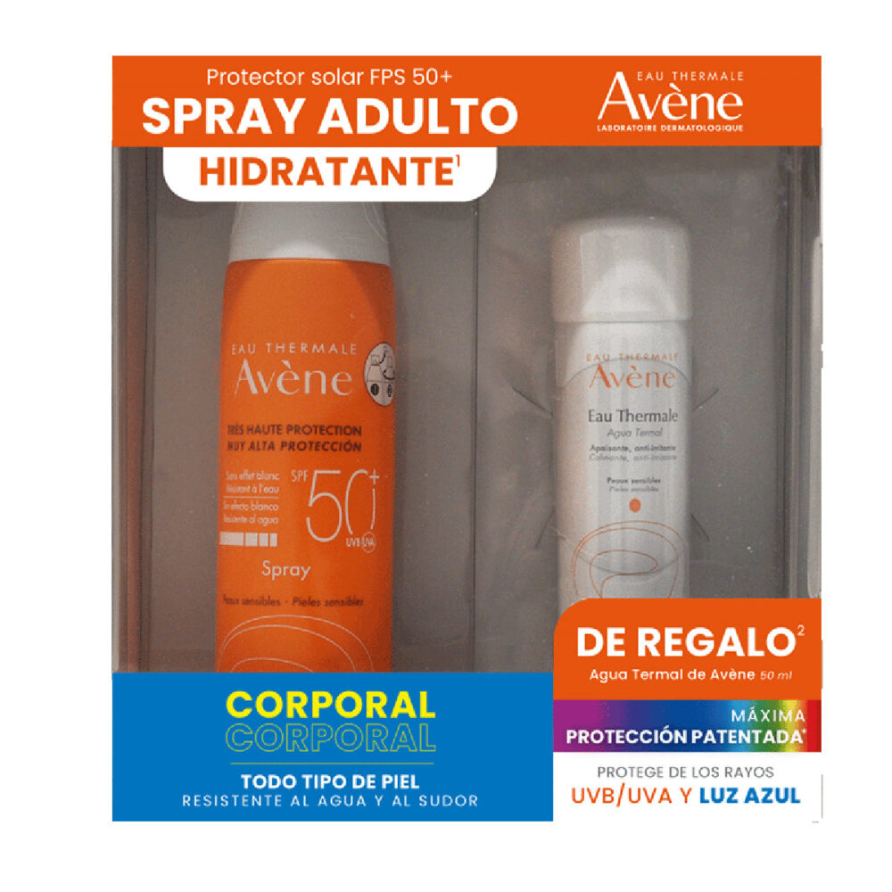 A-KIT SPRAY SPF 50+ 200ML+AGUA TERMAL SPRAY 50ML