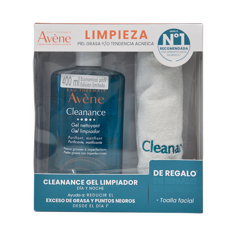 A-KIT CLEANANCE GEL 400ML+TOALLA FACIAL