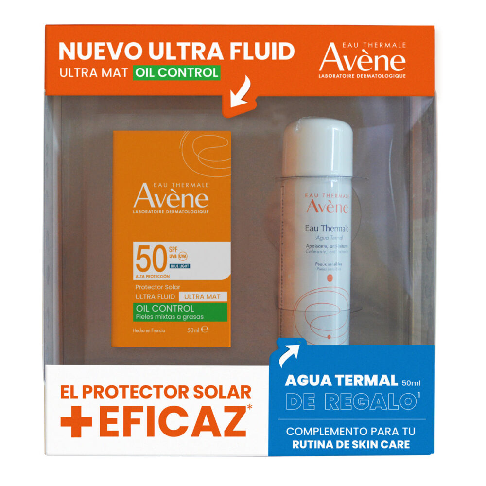 KIT-ULTRA FLUID OIL CONTROL ULTRA MAT 50ML+AGUA TERMAL 50ML