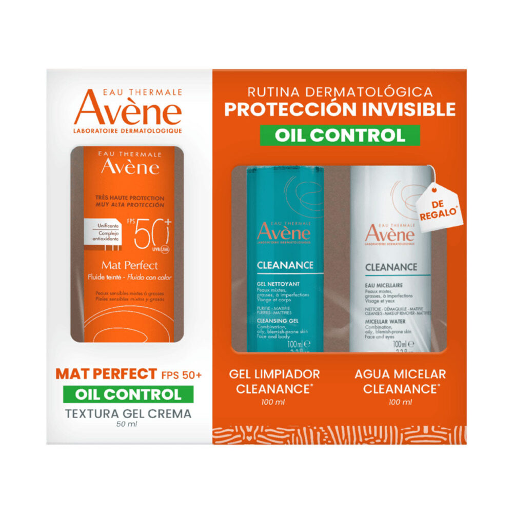 KIT-OLIL CONTROL MAT PERFECT 50ML+CLEANANCE GEL LIMPIADOR 100ML+CLEANANCE AGUA MICELAR 100ML
