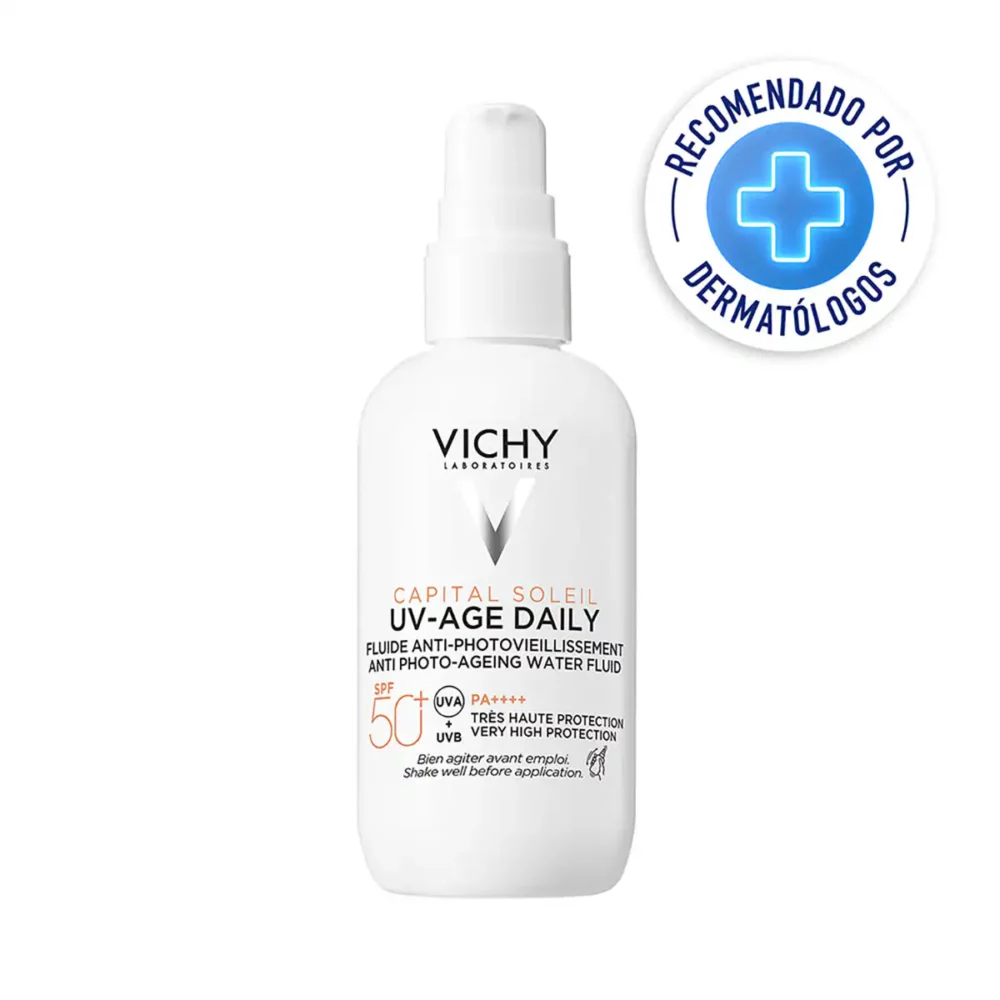 CAPITAL SOLEIL UV AGE DAILY FLUIDO ANTI-EDAD SPF50+ 80ML