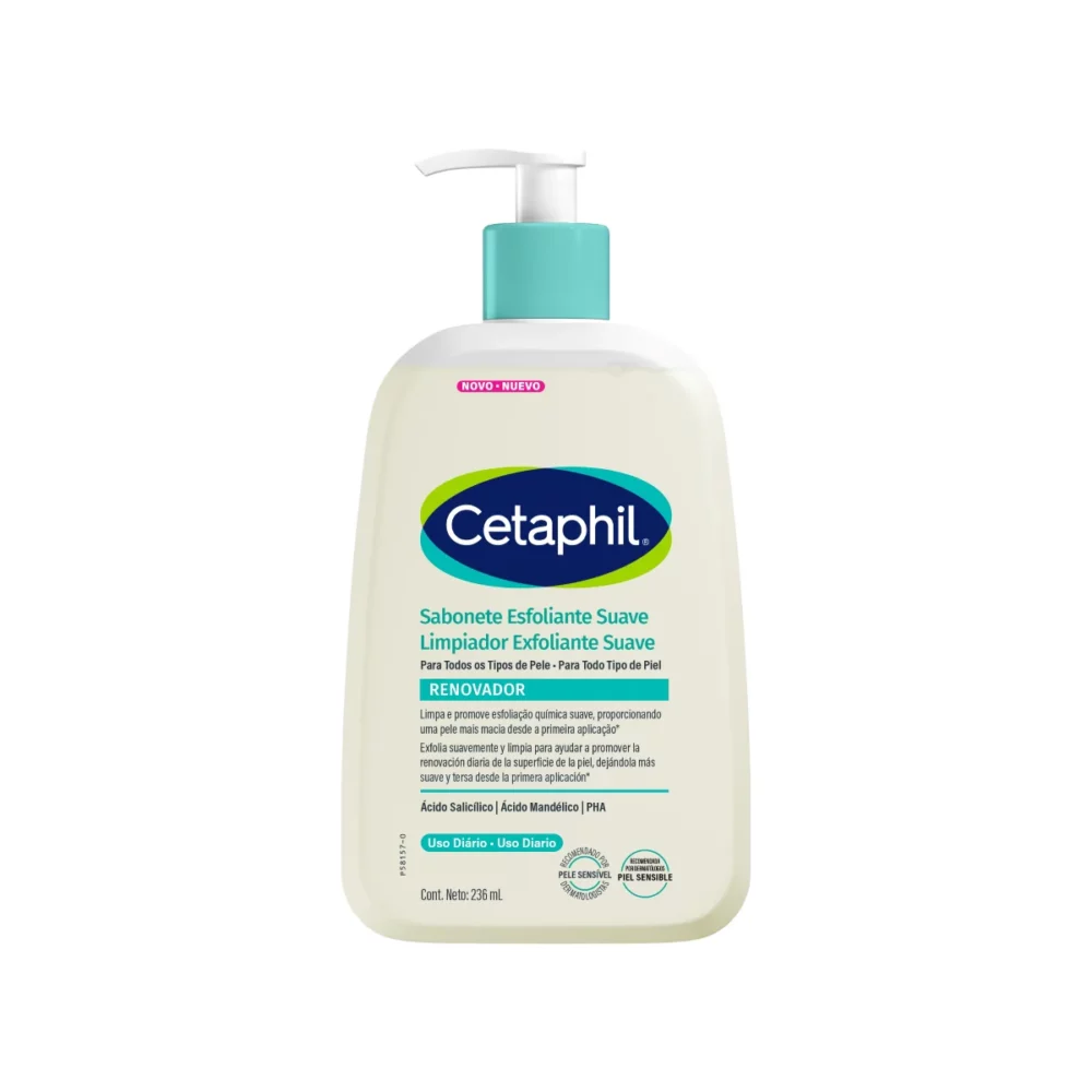 CETAPHIL LIMPIADOR EXFOLIANTE SUAVE 236ML