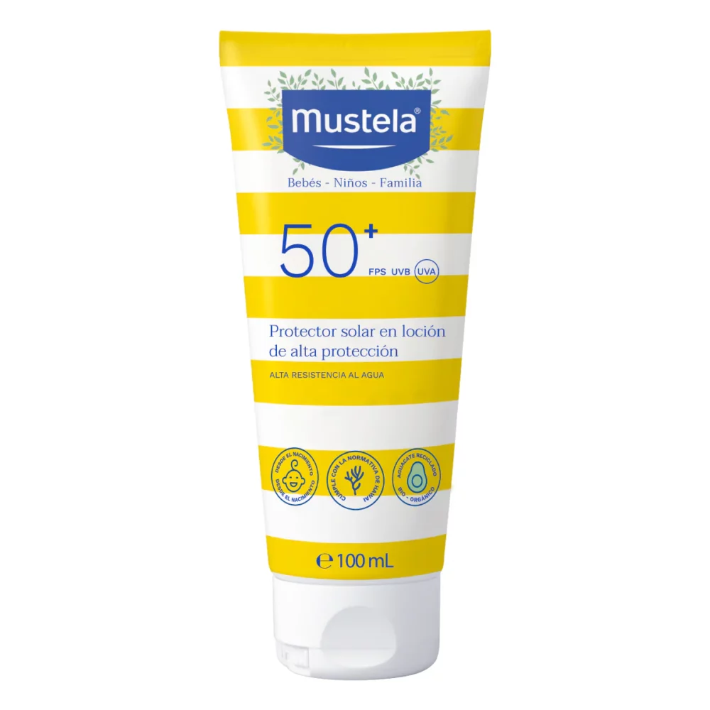 MUSTELA PROTECTOR SOLAR EN CREMA 100ML