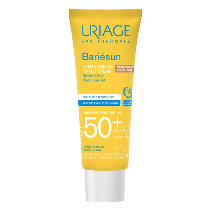BARIESUN SPF50+ CREMA CON COLOR TONO DORADO 50ML
