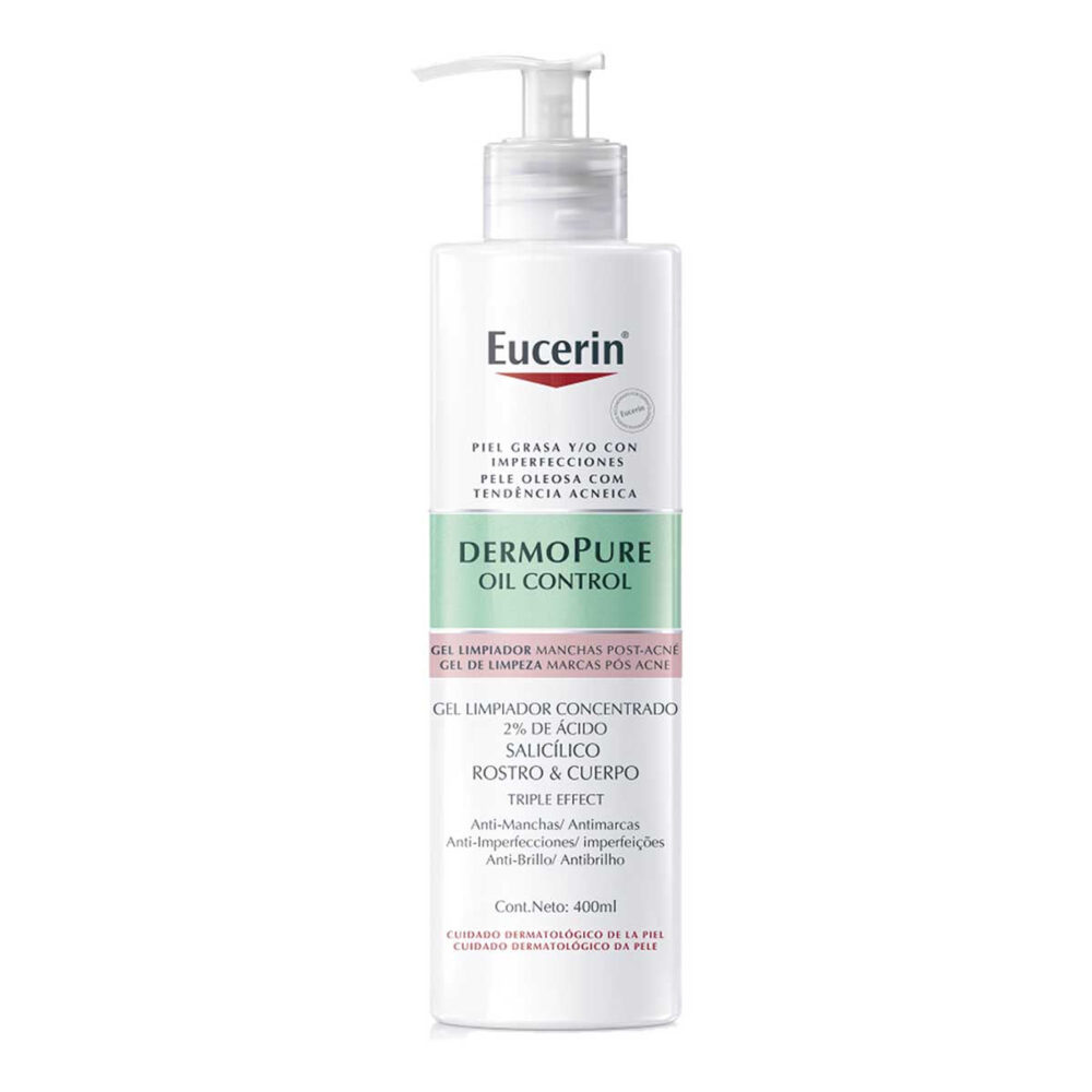 EUCERIN DERMOPURE GEL LIMPIEZA CONCENTRADO 400ML