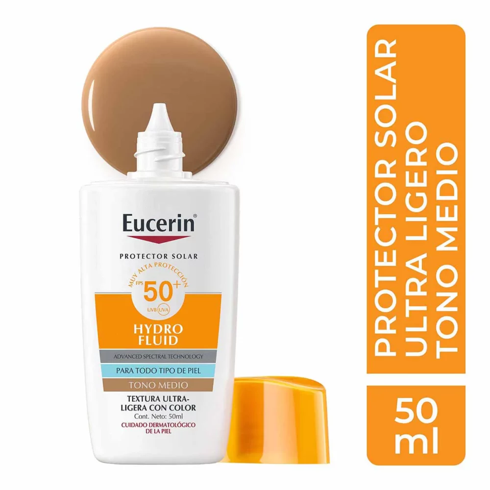 EUCERIN SUN HYDROFLUID MEDIUM SPF50+ 50ML