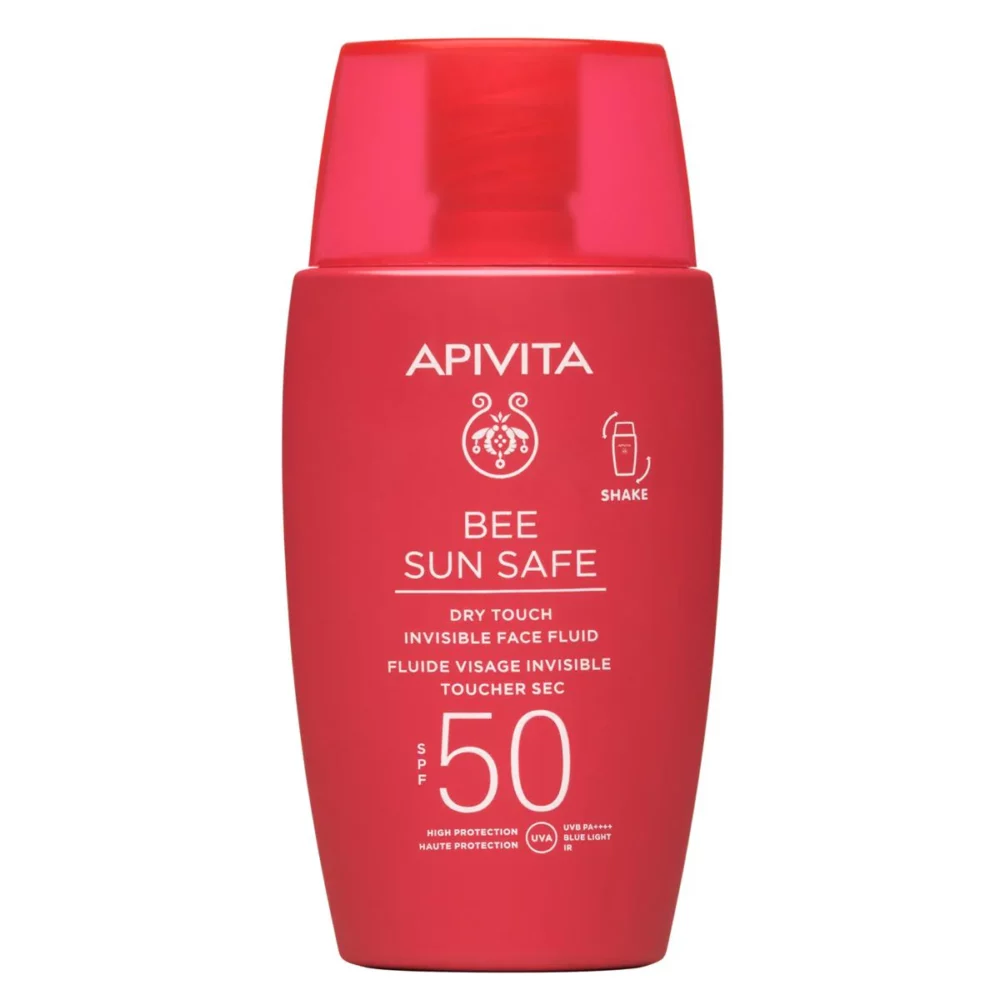 BEE SUN SAFE FLUIDO TOQUE SECO INVISIBLE PARA ROSTRO SPF50 50ML
