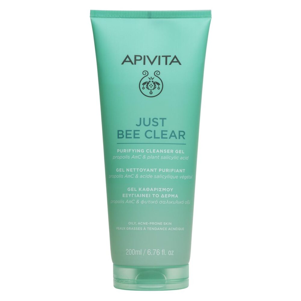 JUST BEE CLEAR LIMPIADOR PARA PIEL MIXTA A GRASA 200ML