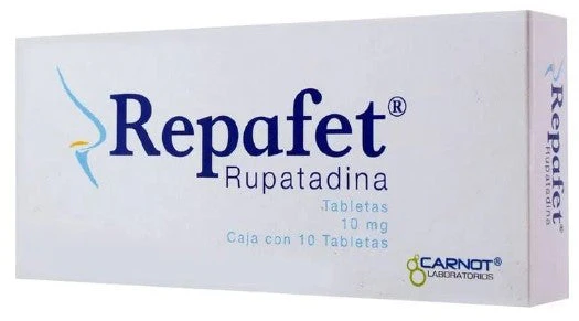 REPAFET RUPATADINA 10 TABS 10MG