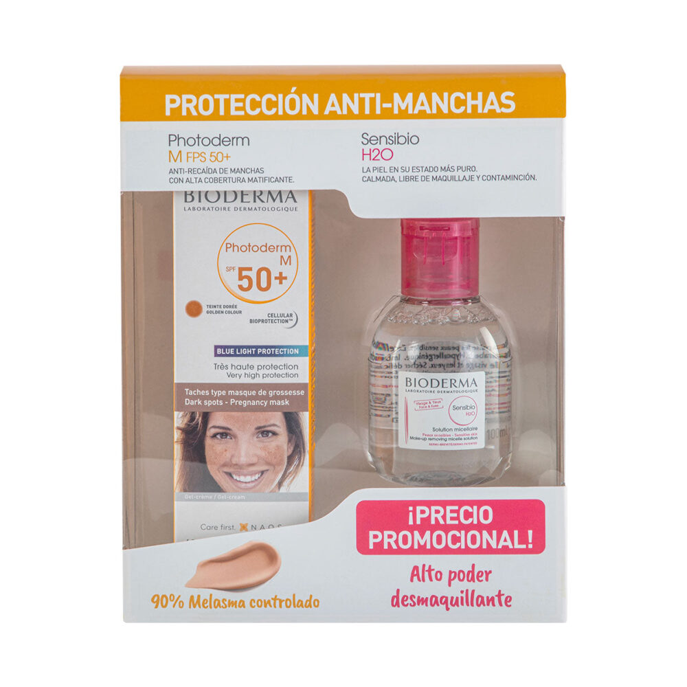 KIT PHOTODERM FPS50+ M40ML+SENSIBIO H2O 100ML