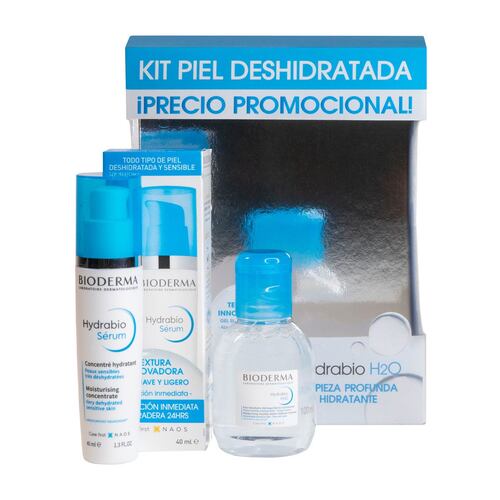 KIT HYDRABIO H2O 100ML+HYDRABIO SERUM 40ML+HYDRABIO MASCARILLA 75ML