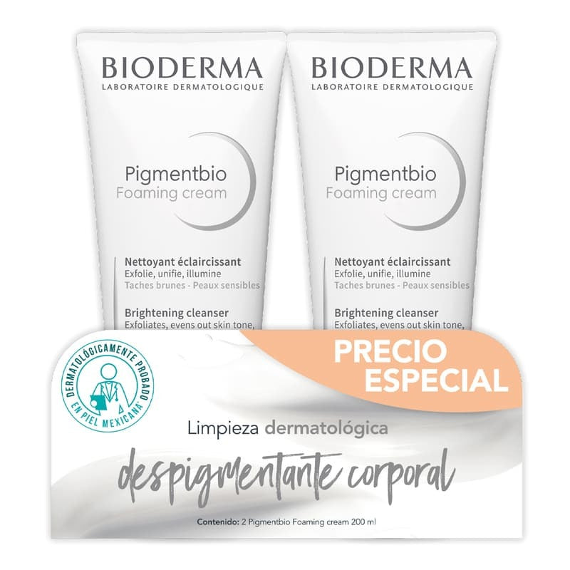 KIT-PIGMENTBIO FOAMING CREMA 200ML+PIGMENTBIO FOAMING CREMA 200ML