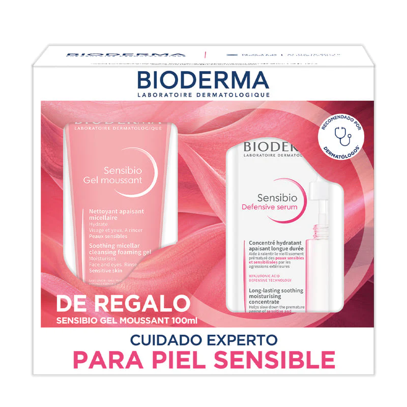 KIT-SENSIBIO GEL MOUSSANT 100ML+SENSIBIO DEFENSIVE SERUM 30ML