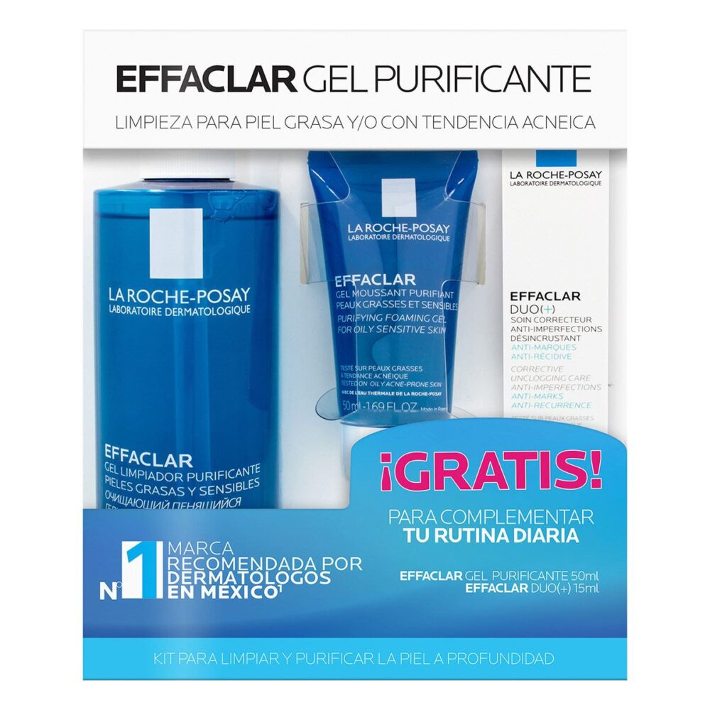 PACK EFFACLAR GEL 400ML+E. GEL 50ML+E. DUO 15ML