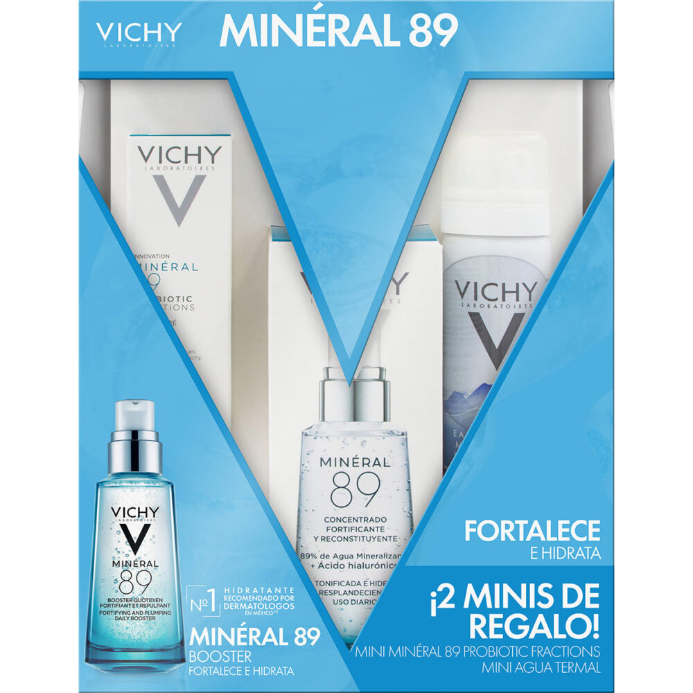 KIT-MINERAL 89 50ML+MINERAL 89 PROBIOTIC 10ML+AGUA TERMAL 50ML