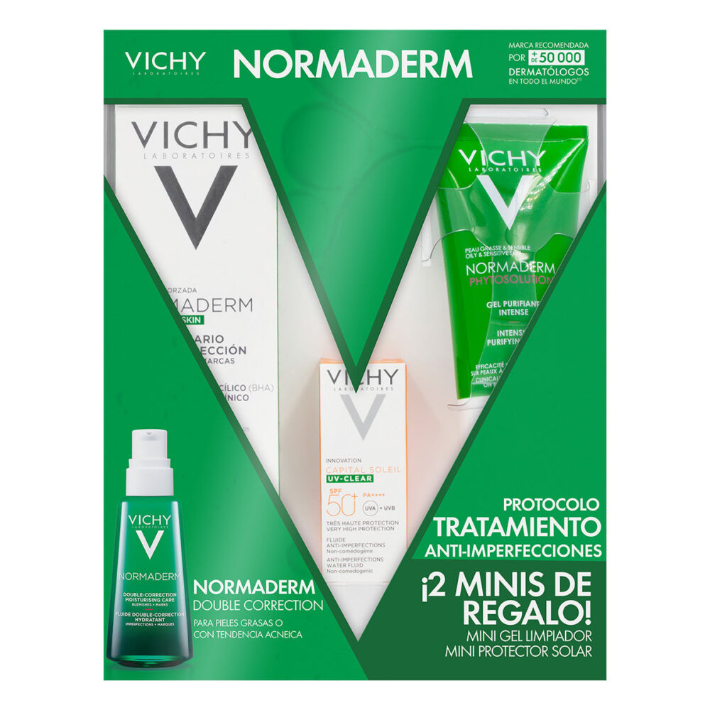 KIT-NORMADERM PHYTOSOLUTION 50ML+NORMADERM PHYTOSOLUTION 15ML+CAPITAL SOLEY UV 3ML