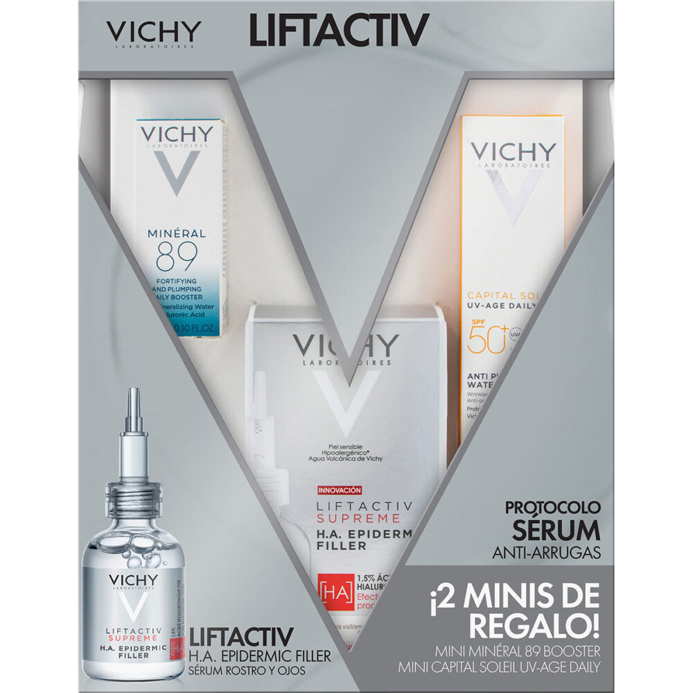 KIT-LIFTACTIV SUPREME H.A EPIDERMIC FILLER 30ML+CAPITAL SOLEIL UVE-AGE DAILY 15ML+MINERAL 89 3ML