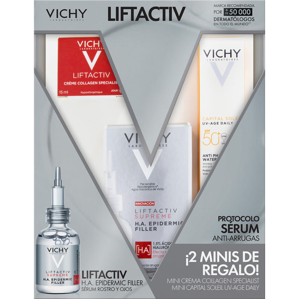 KIT-LIFTACTIV SUPREME EPIDERMIC FILLER 30ML+CAPITAL SOLEIL UV-AGE DAILY 15ML+LIFTACTIV CREME COLLAGEN SPECIALIST 15ML