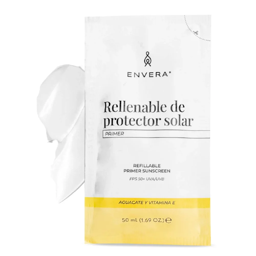 RELLENABLE DE PROTECTOR SOLAR SIN COLOR PRIMER 50ML