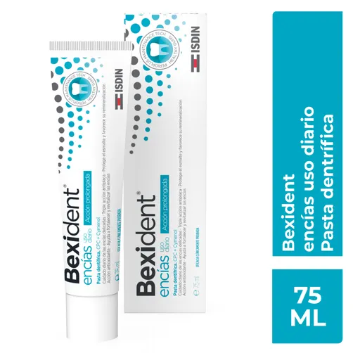 BEXIDENT ENCIAS USO DIARIO PASTA DENTRIFICA CPC+DYMENOL 75ML