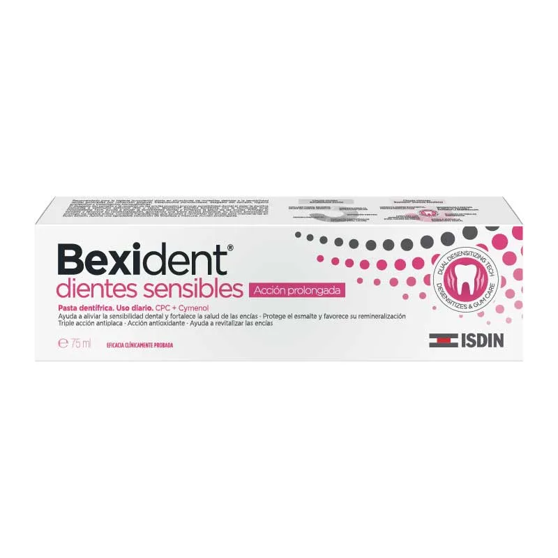 BEXIDENT DIENTES SENSIBLES PASTA DENTRIFICA CPC+CYMENOL 75ML