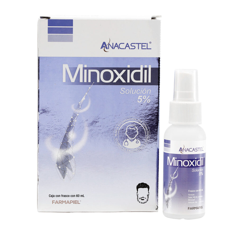 ANACASTEL 5% MINOXIDIL SOLUCION 60ML
